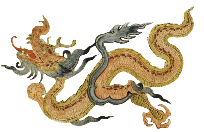 Dragon, Qazwīnī, Wonders, British Library, MS Or. 14140
